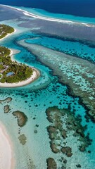 aerial shots of nature , natural beauty , landscape ,ai gen