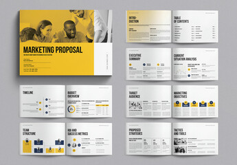 Marketing Proposal Template Landscape