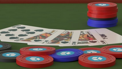 cards and chips 4k photos