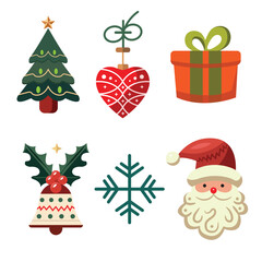 Christmas Tree vector set