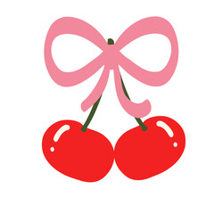 Bow with cherry