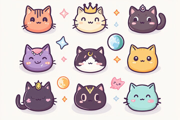 set of cats
