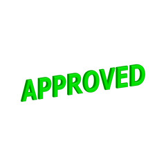 Approved icon design template