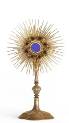 monstrance with white background