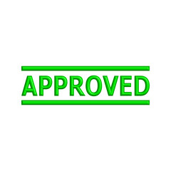 Approved icon design template
