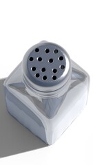 salt canister for cooking with white background
