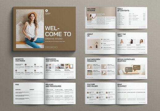 Welcome Kit Template Landscape