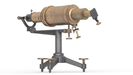 spectroscope with white background