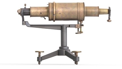 spectroscope with white background