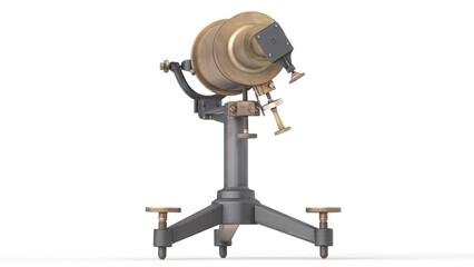 spectroscope with white background