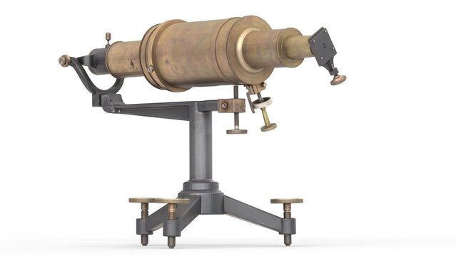 spectroscope with white background