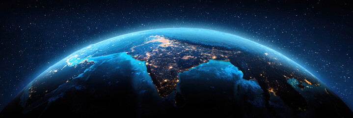 India city lights