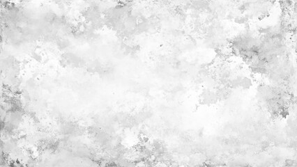 Black and white frame in grunge style. Abstract painted grunge background. White Grunge Concrete Wall Background. 