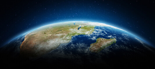 Africa and Madagascar - planet Earth