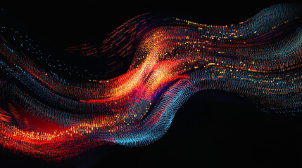 technology background with lots spots