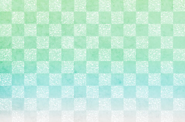 Japanese style checkered pattern background. Japanese traditional latticework illustration.