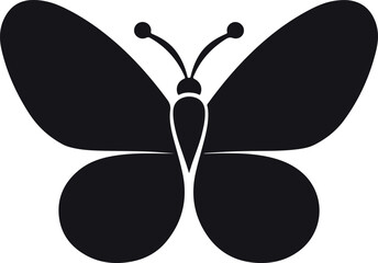 silhouette of a butterfly