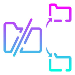 Obraz premium devide icon