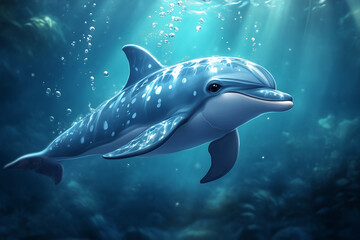Obraz premium Le dauphin