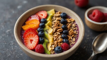 muesli with berries
