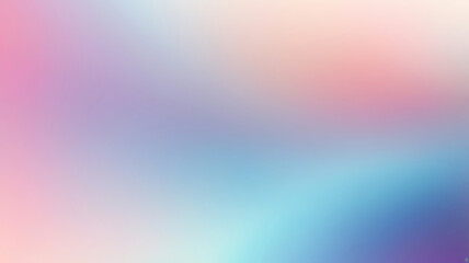 Obraz premium A Soft Color Gradient Abstract Background with Blurred Effects With Grainy Texture.