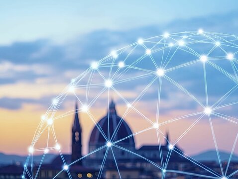 Cross-border connections fostering global collaboration and relationships