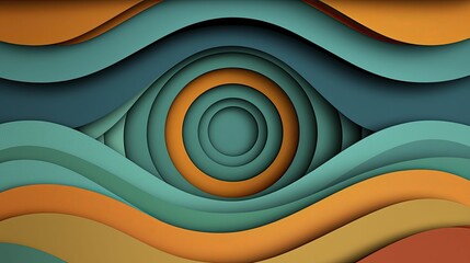 Explore archetypal symbols of nature's cycle represented through vivid patterns