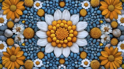 Discover archetypal symbols of nature's cycle illustrated through vibrant designs.