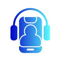 Support Icon. Communication, speech, talk, service, chat vector