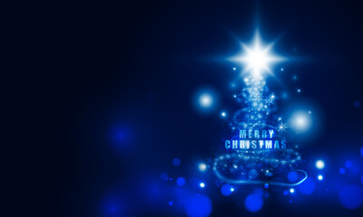 2025 Typographical Christmas and New Year Greetings on a Shiny Xmas Happy new year gold color background