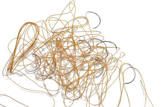 Catgut Suture, sterilized surgical needled absorbable suture, for use in general soft tissue approximation, ligation, ophthalmic procedures, not for use in cardiovascular or neurological tissues