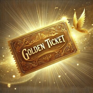 Golden Ticket in Flight