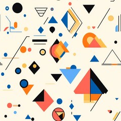 Geometric Abstract Pattern Design seamless, pattern, background, texture