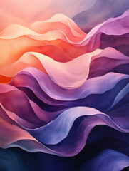 Tekstura fala, trendy 2025, abstrakcyjny wzór fali, tło dla projektu, generative ai	