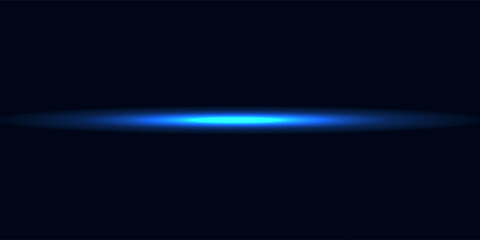 Blue glowing shiny lines effect vector background. Luminous white lines of speed. Light glowing effect.