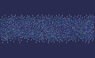 Circuit board. High-tech technology background. Cyber connection electronic. Networking connections background