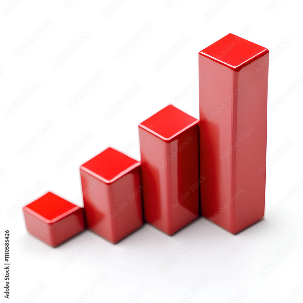 Aufkleber data visualization growth chart business office infographic digital environment top-down view perfor