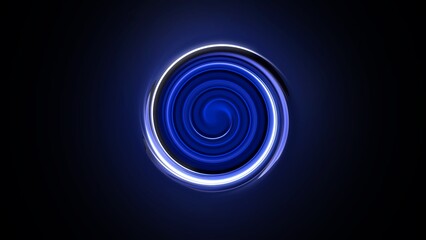 blue spiral