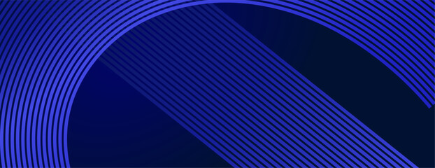 Abstract blue lines background.