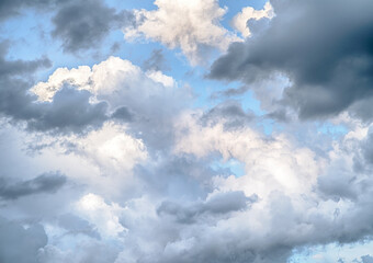 Obraz premium Sky clouds art sunrise background