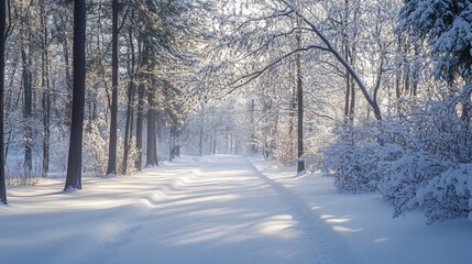 Obraz premium winter wonderland 