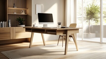 workspace, minimalist, desk, office, productivity 