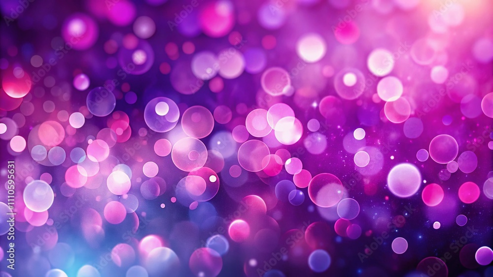 Poster abstract pink and purple background with bokeh effects creating an enchanting visual experience perf