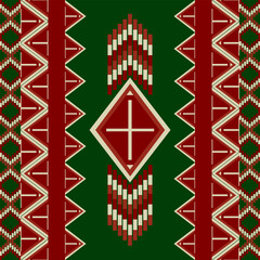 Geometric ethnic pattern 