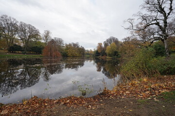 in einem Park von Kopenhagen