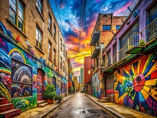 Fototapeta premium A Creative Representation of Decision-Making with Multiple Choices, Options, and Preferences Illustrated Through Modern Urban Elements and Minimalist Design