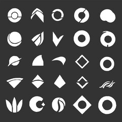 Collection logo icon designs Concept modern