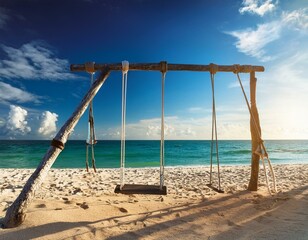 swing on the beach