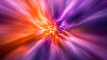 Obraz premium Colorful abstract explosion of vibrant red and purple light, dynamic energy concept