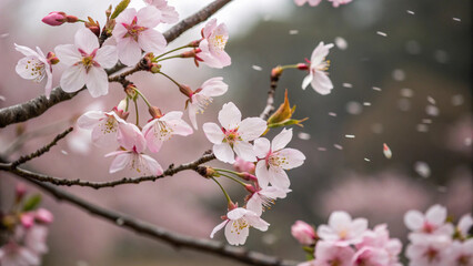 Japan&rsquo;s national flower, the cherry blossom generative ai